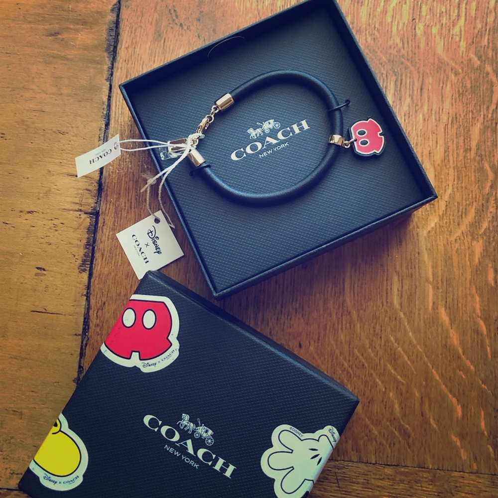 NWT Limited Edition Coach x Disney charm bracelet